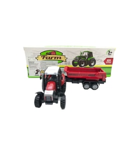 Die Cast Sürtmeli Metal Oyuncak Traktör 18 cm