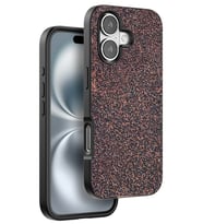 Iphone 16 Bright Simli Kapak - Derin Mor