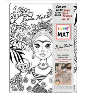 Funny Mat - Frıda Kahlo 30 X 40 Cm