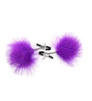 LilituShop BDSM Tüylü Göğüs Ucu Kelepçesi