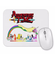 Adventure Time Finn Jake Princess Bubblegum Marceline Martin Mertens Flame Princesss Mouse Pad
