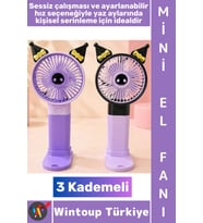 #Vantilatör Seyahat Tipi Kompakt Taşınabilir Hafif Sessiz Çalışma Ev Ofis Yaz Serinleme Şık Sevimli
