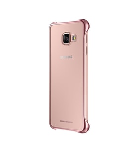 Galaxy A3 (2016) A310F ile Uyumlu Clear Back Cover Kılıf Pembe EF-QA310CZEGWW