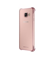 Galaxy A3 (2016) A310F ile Uyumlu Clear Back Cover Kılıf Pembe EF-QA310CZEGWW
