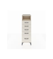 Kronos Dolap Tek Raflı 5 Çekmeceli 44x59x134 Aytaşı-Aytaşı