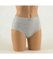 6 lı Paket Paket Özlem Bayan Düz Renk Bato Külot