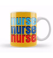 Nurse Gift İdea Funny Saying Quote  Nursing Medical Kupa Bardak Porselen