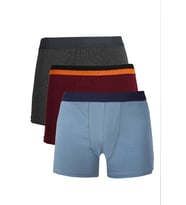 Akbeniz Erkek Penye 3'lü Boxer 40093