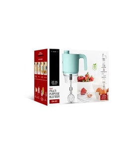Şarjlı Çok Amaçlı Mikser Blender Çırpıcı-Doğrayıcı-Parçalayıcı 300ML Hacimli 5in1