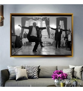 Altın Çerçeveli dekoratif tablo l440 (Gold)