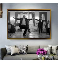 Altın Çerçeveli dekoratif tablo l440 (Gold)