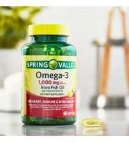 Spring Valley Omega 3 1000 mg Balık Yağı 60 Softgel