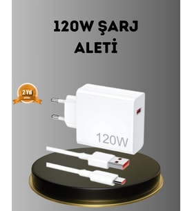 Turbo 120w Hızlı Şarj Cihazı - Kısa Devre Ve Akım Koruma Özellikli