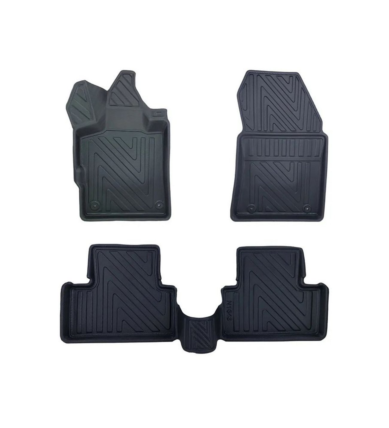 Peugeot 308 2022 Ve Sonrasi ile Uyumlu Carbon Desenli Ultra Premium Havuzlu Oto Paspas