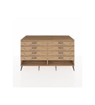 Kronos Konsol 8 Çekmeceli  176x59x99 Çam-Çam