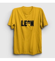 Presmono Unisex Sarı Cap Film Leon T-Shirt 246612tt (Sarı)
