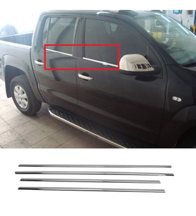 Volkswagen Amarok Cam Çitası Kromu Nikelajı 2010 Sonrası