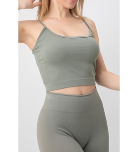 DoReMi Seamless Örme Askılı Büstiyer