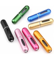 Doldurulabilir Mini Parfüm Şişesi 5 ml, Cep Boy Parfüm Atomizeri, Taşınabilir Sprey Şişesi, Çanta İçi Seyahat Parfüm ve Kolonya Şişesi