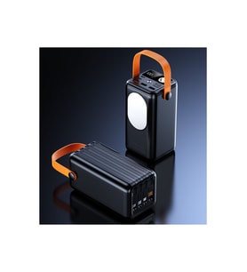 Cepini Cp-05 50.000mAh PD 22.5w Hızlı Şarj Destekli Powerbank - Dahili 4 Kablolu ve LED Aydınlatmalı