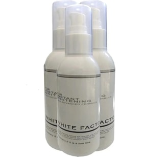 Süper White Factor For Instant Whitening 3 Adet Krem ile Masaj Yağı