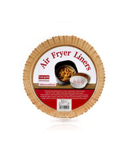 50PCS YUVARLAK TABAN: 20CM - KENAR: 4.5CM AİR FRYER PİŞİRME KALIP KAĞIT (5343)