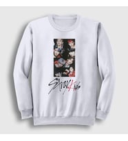 Presmono Unisex Beyaz Members Stray Kids Sweatshirt 122958tt (Beyaz)
