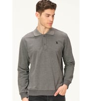 V4007 DEWBERRY ERKEK SWEATSHIRT-ANTRASİT