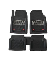 Mercedes A Serisi W176 2018 Uyumlu 4 Cm Derin Havuzlu 5 Parça Set 3D Paspas Takımı Gri