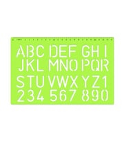 HATAS 02259 BÜYÜK HARF YAZI ŞABLONU 30mm - TEKLİ