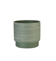 SERAMİK SAKSI MATE GREEN 24X22 CM