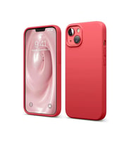 iPhone 14 Kılıf First Silikon - Kırmızı