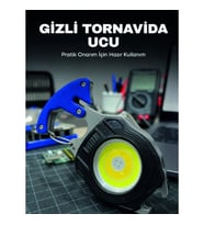 Mey İthalat® SB Type-C Şarjlı COB LED Çok Amaçlı Acil Durum Feneri Kamp Araç ve Günlük Kullanım