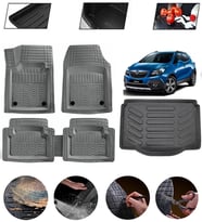 Opel Mokka 2012-2020 Uyumlu Paspas Araca Özel Bagaj Havuzu MBS Gri