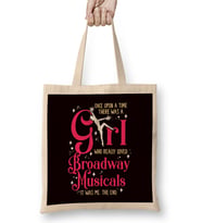Girl Who Loves Broadway Musicals Theatre Acting Actress Bez Çanta Uzun Saplı