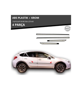SUBARU XV YAN KAPI KORUMA ÇITASI PLASTİK + KROM