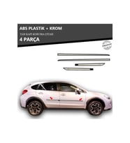 SUBARU XV YAN KAPI KORUMA ÇITASI PLASTİK + KROM