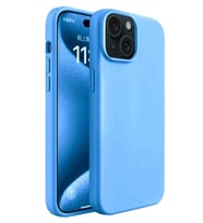 Durukar® iPhone 15 Plus Kılıf First Silikon - Mavi