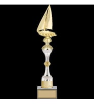 ODAK KUPA - Figürlü Kupalar - Yelken Figürlü Kupalar FG-032 B - 45 cm