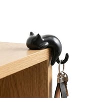 SN-29184 Kedi Figürlü Yapışkanlı Köşe Askılık