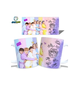 GHOSTBASTIR DESIGN BTS Kupa Bardak Tek Adet K0470
