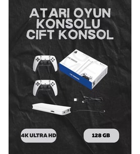 M15 Retro Konsol – 20.000 Oyunlu, Çift Gamepadli, 4k Hdmı