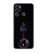 Tecno Pova Neo Kılıf Silikon Desen Özel Seri Master Space 1630