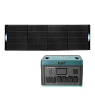 ANTFEA H2400 Pro + 300W Taşınabilir Güneş Paneli [ 2.4 kW / 1.8 kWh / 300 W ]