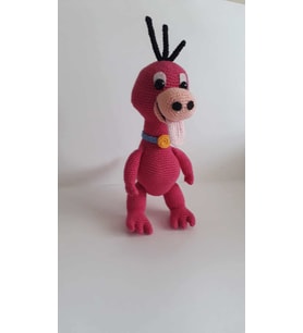 Dino Amigurumi Organik Oyuncak