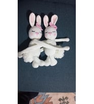 Amigurumi Tavşan Perde Tutucu