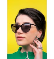 Lady Cat Black Polarize Güneş Gözlüğü