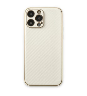 Apple İphone 13 Pro Kılıf Coco Karbon Silikon - Beyaz