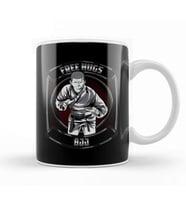 Funny Free Hugs Jiu Jitsu Pun BJJ Martial Arts Kupa Bardak Porselen