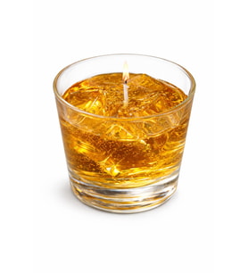 Viski mum (Açık Sarı)